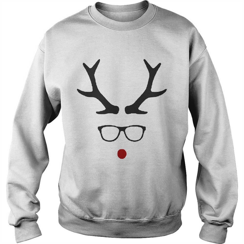 Hipster Rudolph Christmas shirt