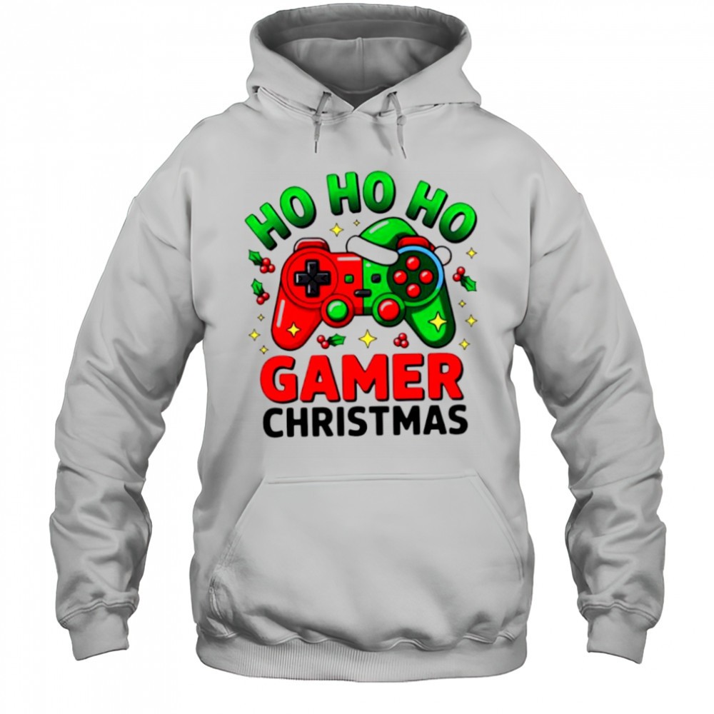 Ho Ho Ho Gamer Christmas shirt