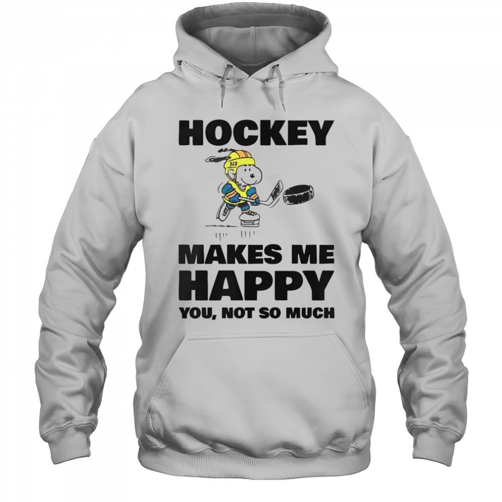 Hockey Makes Me Happy T-Shirt