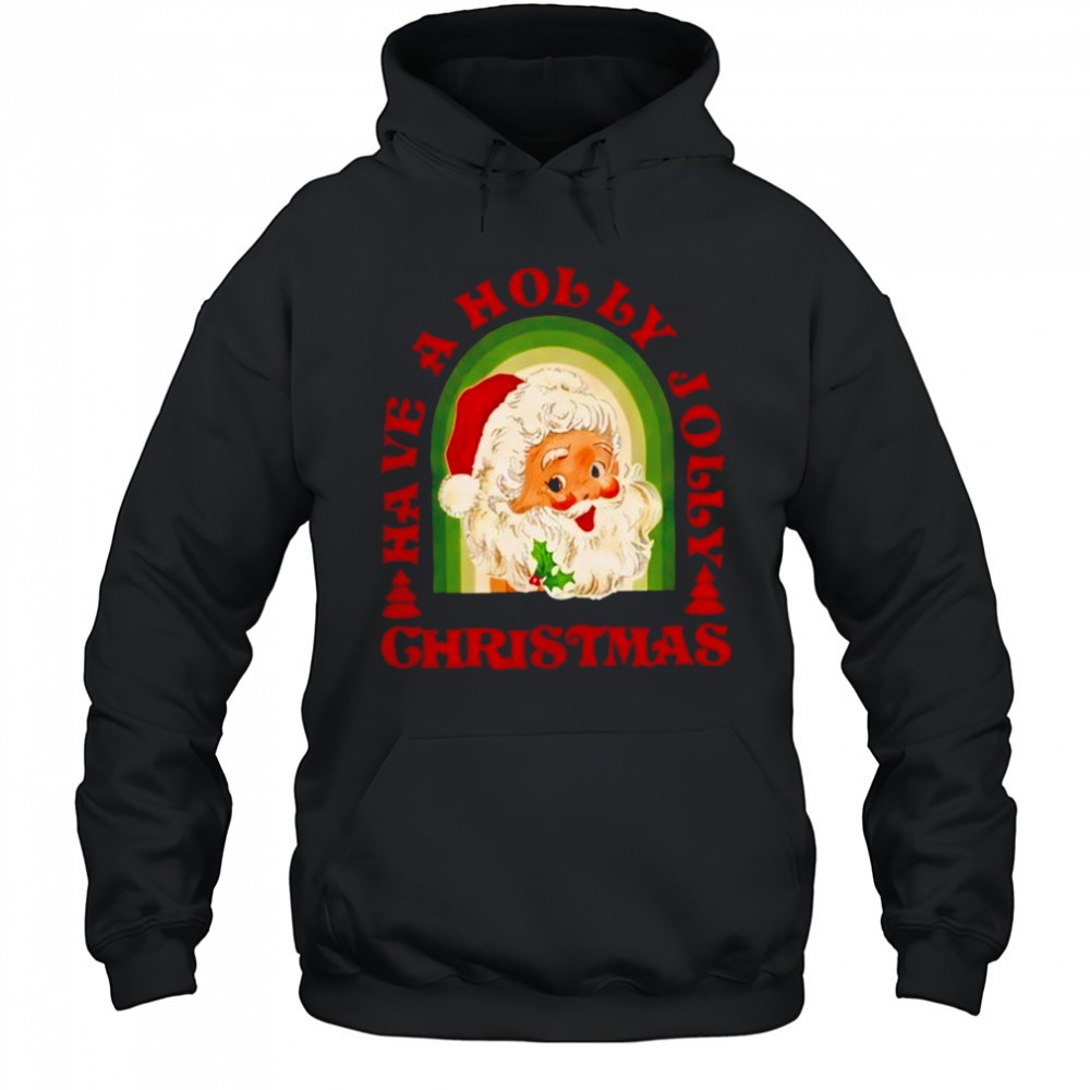 Holly Jolly Christmas Santa Claus shirt