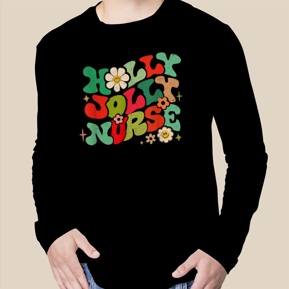 holly-n-jolly-nurse-flower-christmas-nursing-t-shirt-b0bm85wl4t-27qysm7v Holly N Jolly Nurse Flower Christmas Nursing T-Shirt B0BM85WL4T