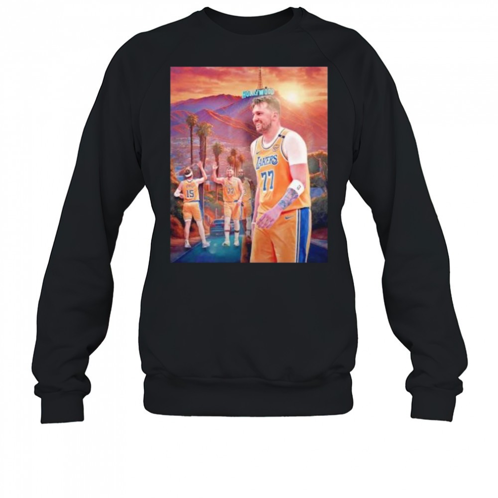 hollywood-luka-doncic-la-lakers-biggest-trade-in-nba-history-shirt-lbxgw6lu Hollywood Luka Doncic LA Lakers biggest trade in NBA history shirt