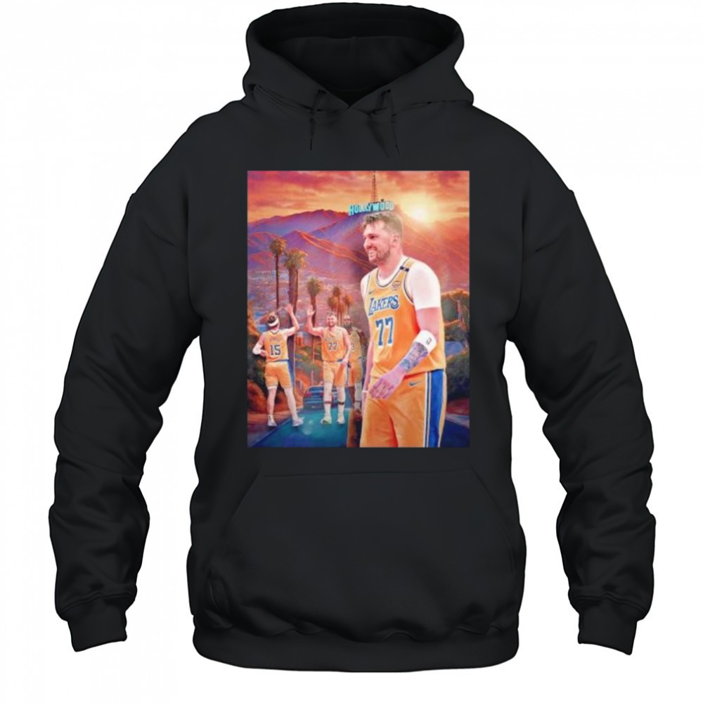 Hollywood Luka Doncic LA Lakers biggest trade in NBA history shirt