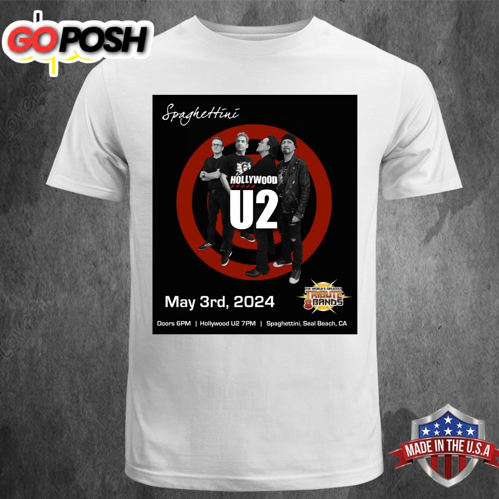 Hollywood U2 Tour 2025 May 3rd T-shirt