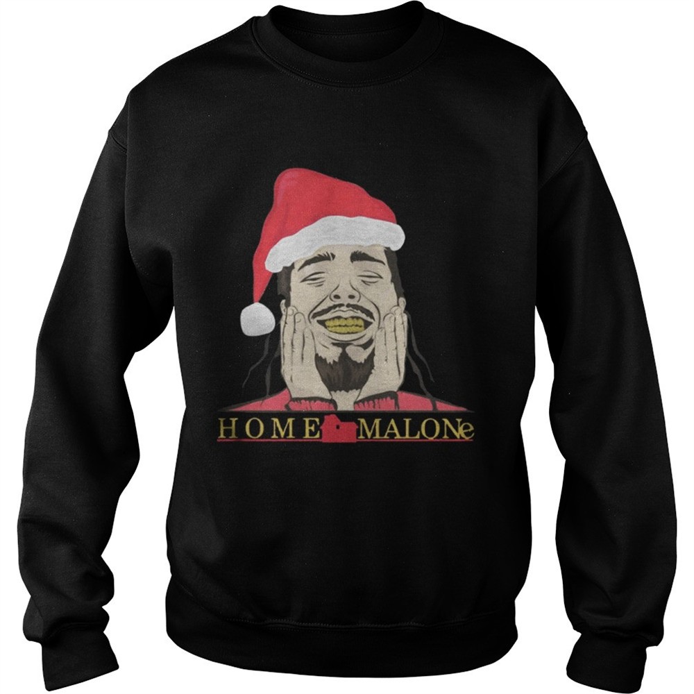 home-malone-christmas-sweat-shirt-qkc1cd9t Home Malone Christmas sweat shirt