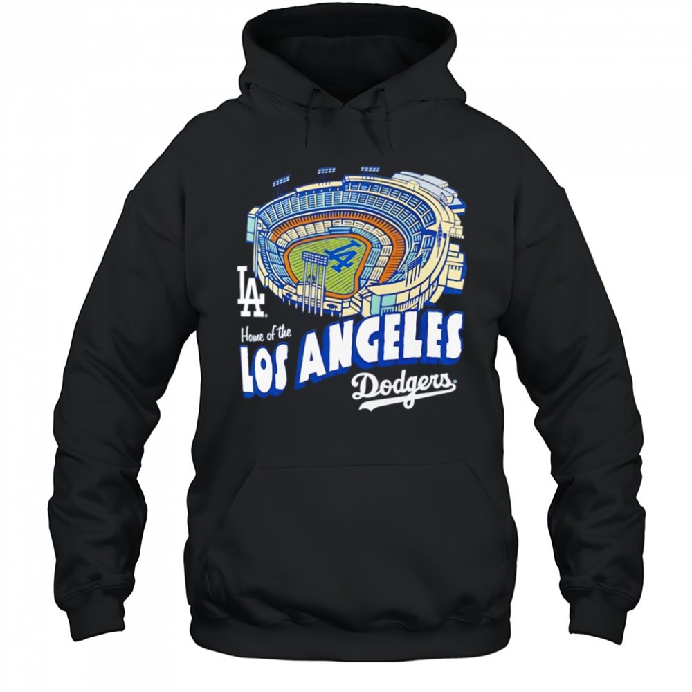Home of the Los Angeles Dodgers Royal sadium graphic shirt