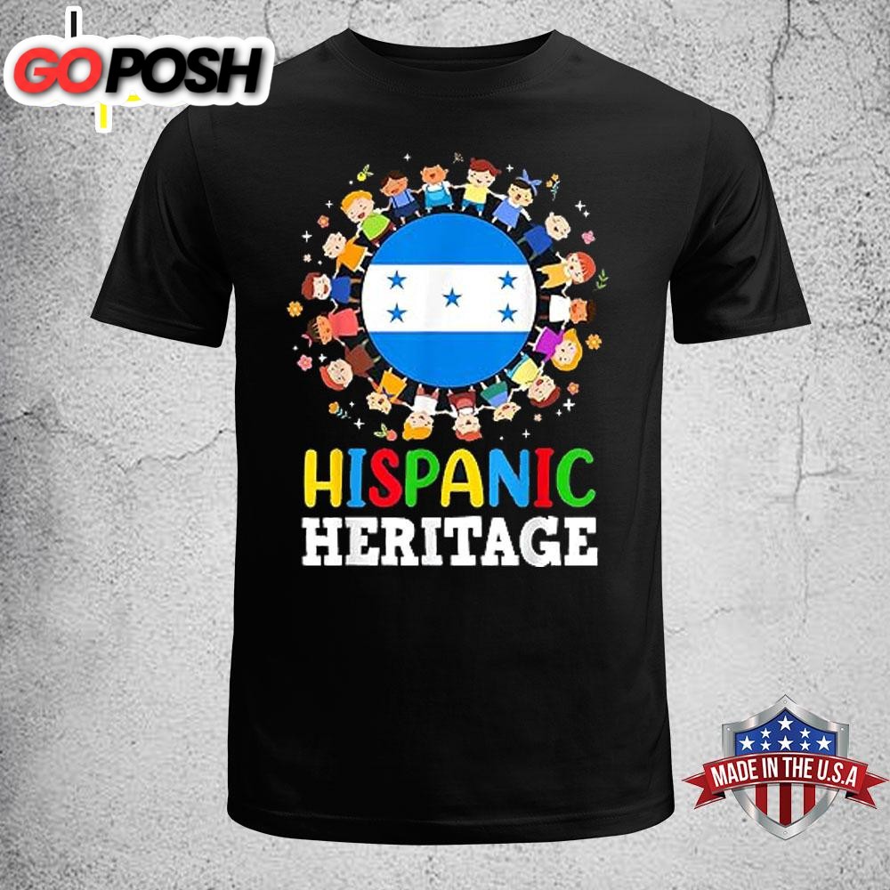 Honduras, Mexico And The Usa. Multicultural Heritage T-Shirt