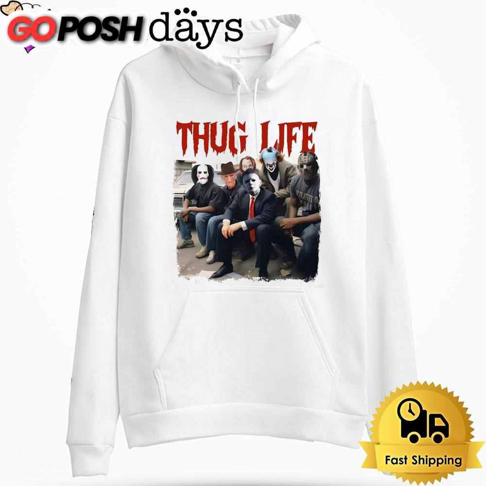 Horror Assassin Squad On Halloween Hoodie