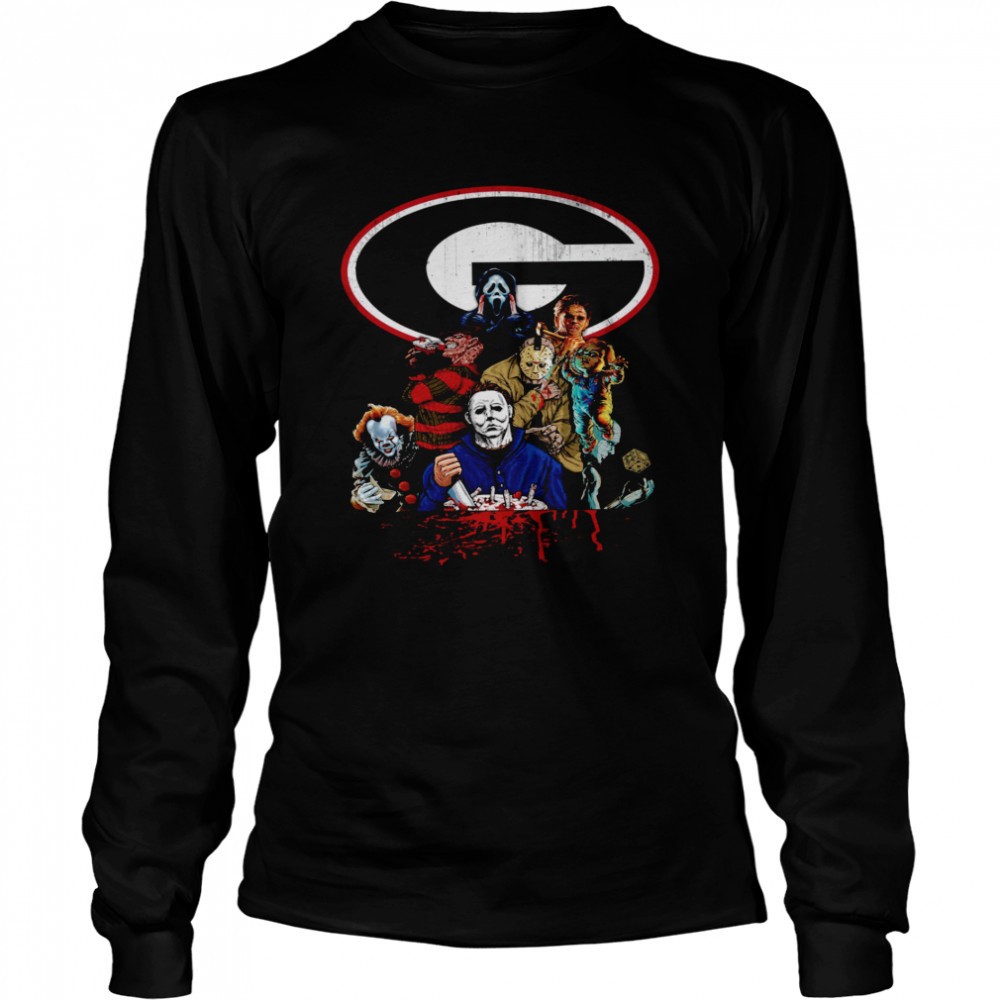 horror-characters-georgia-bulldog-football-champions-shirt-3gfta9sz Horror Characters Georgia Bulldog football champions shirt