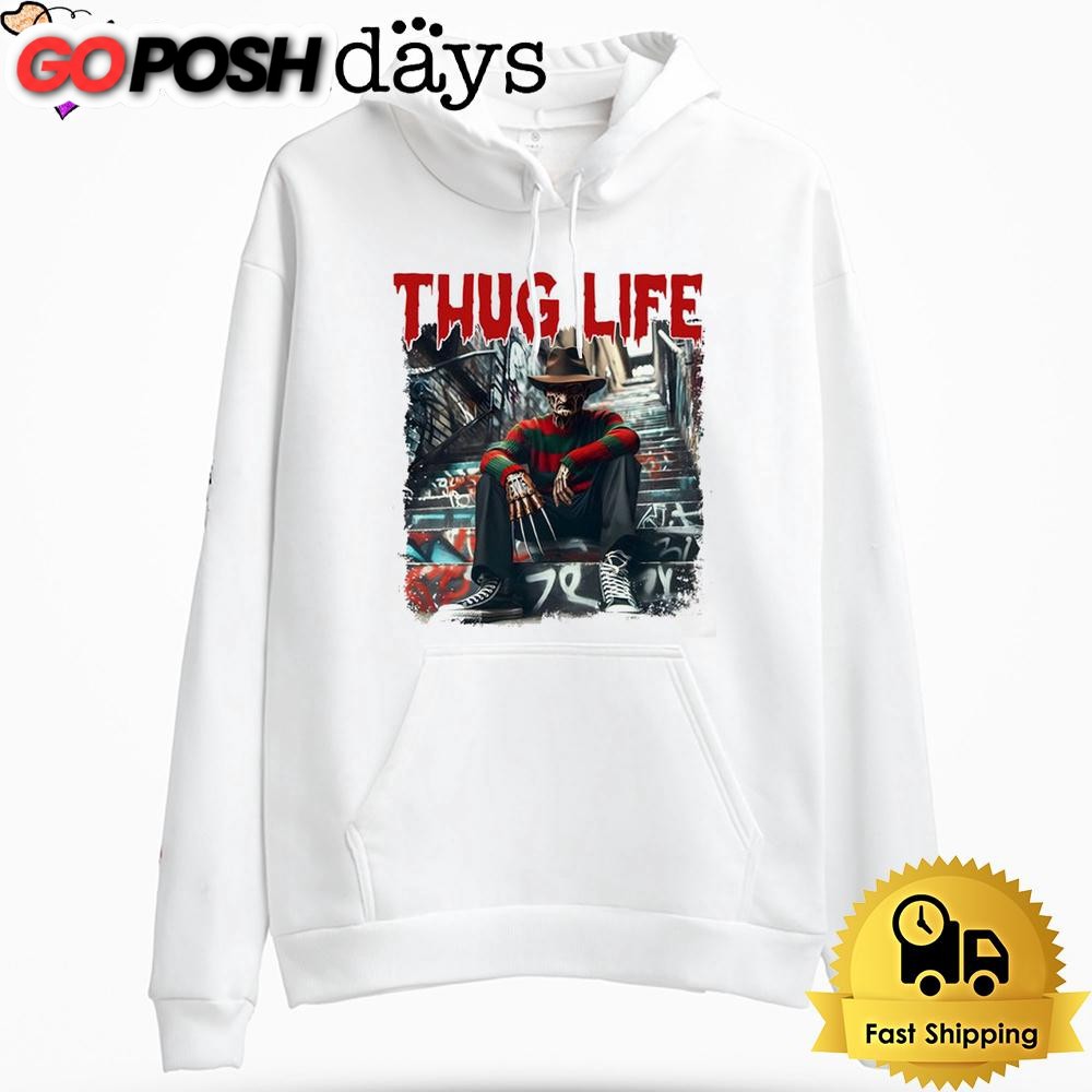 Horror Freddie Thug Life Hoodie
