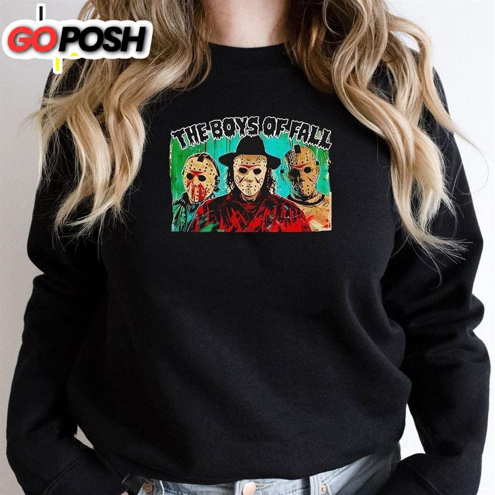 Horror The Boys Of Fall Halloween Shirt