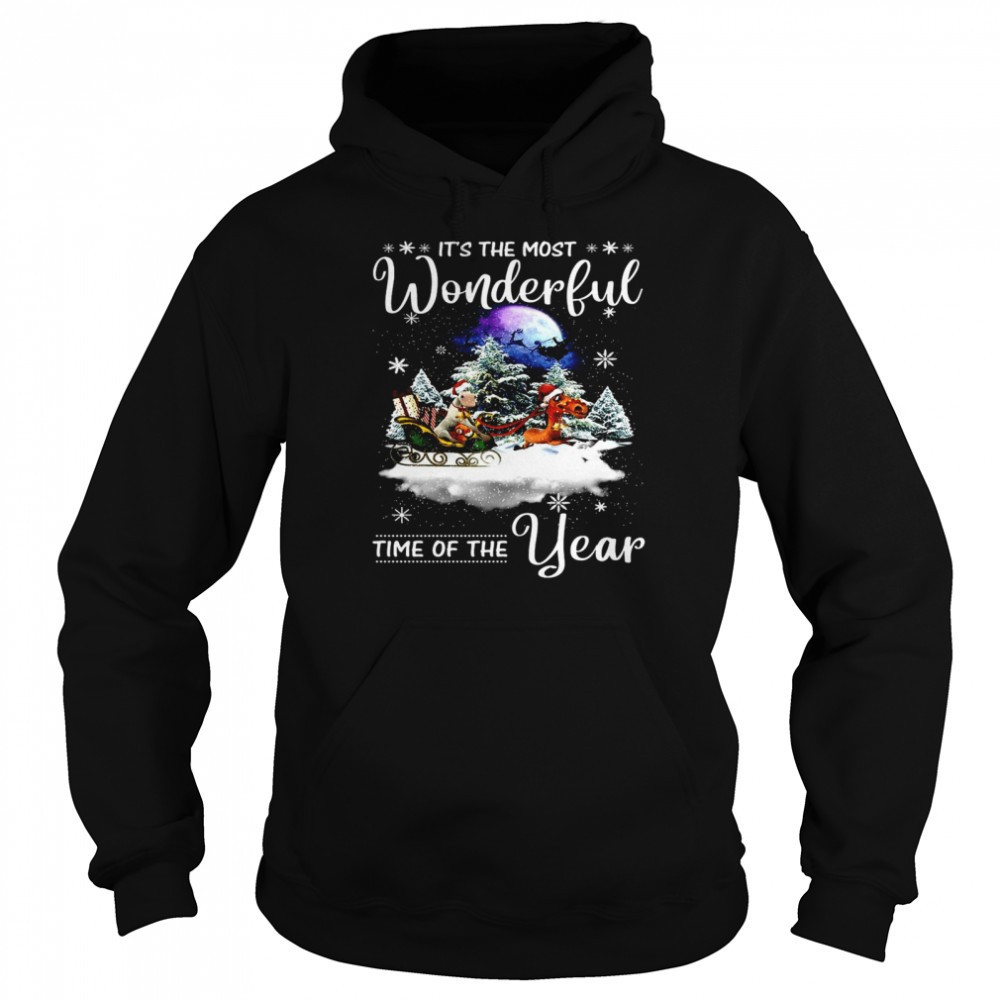 Horse Its The Most Wonderful Time Of The Year Christmas Shirt