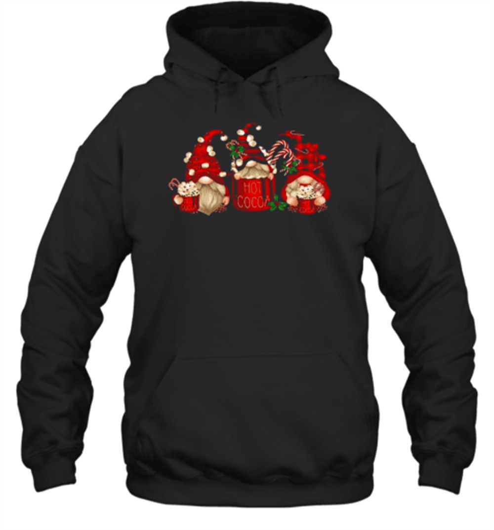 Hot Cocoa Gnomes Christmas Teacher T-Shirt