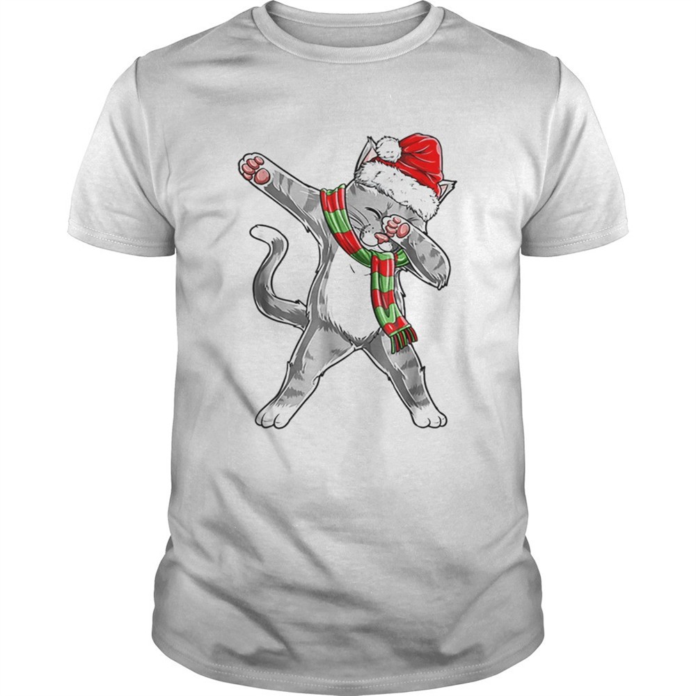 hot-dabbing-cat-santa-christmas-kids-boys-girls-gifts-shirt-l2bgz5b3 Hot Dabbing Cat Santa Christmas Kids Boys Girls Gifts shirt