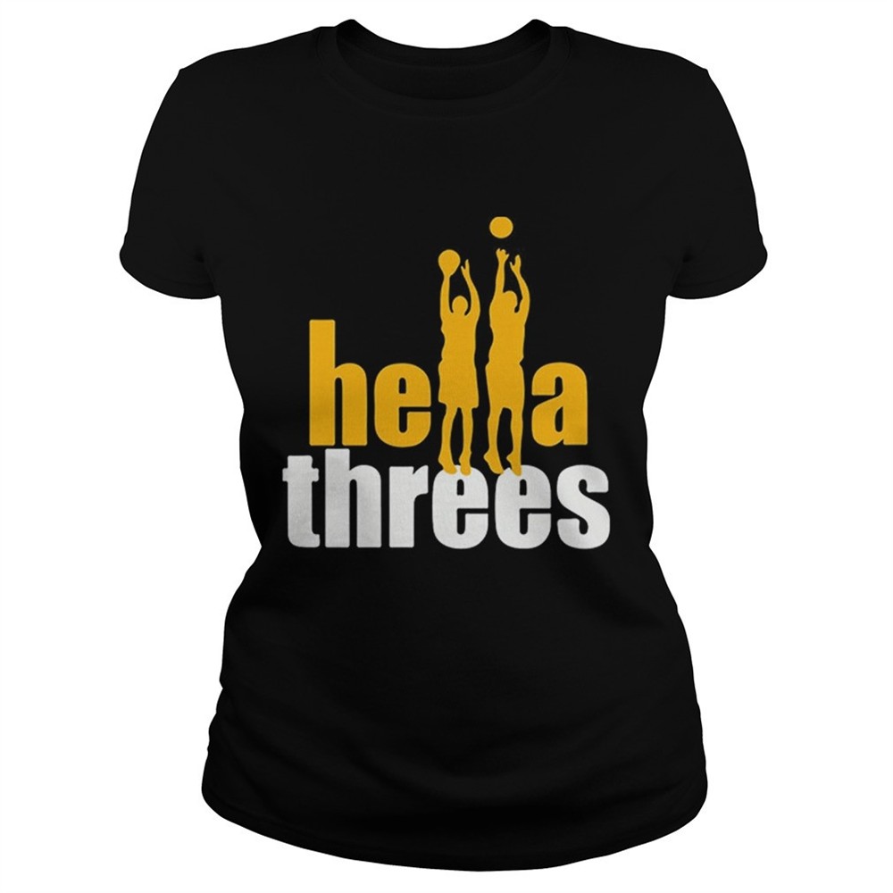 hot-hella-threes-golden-state-warriors-basketball-shirt-m24lv23i Hot Hella Threes Golden State Warriors Basketball Shirt