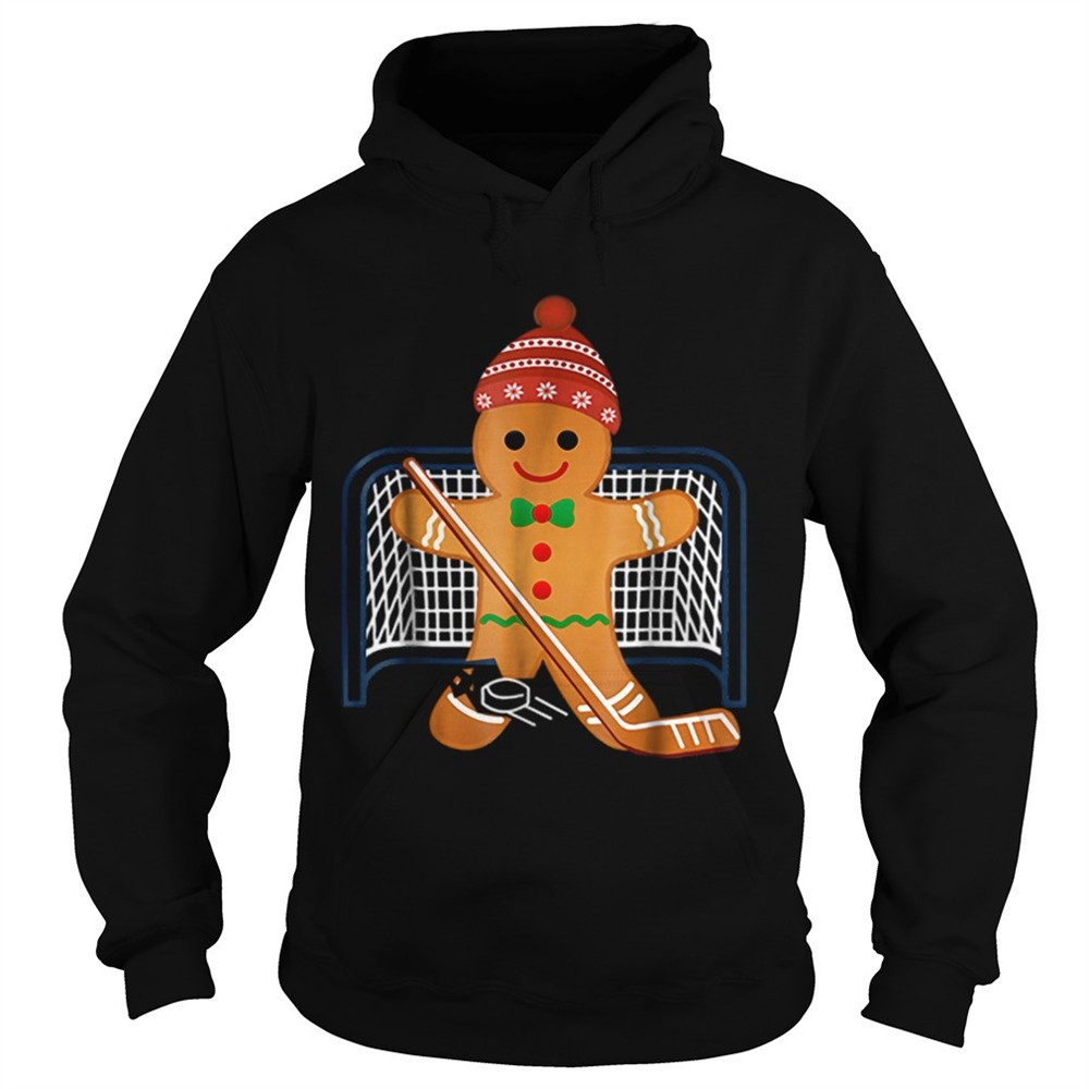 hot-hockey-goalie-funny-christmas-gingerbread-man-goalie-shirt-bqlq2f70 Hot Hockey Goalie Funny Christmas Gingerbread Man Goalie shirt