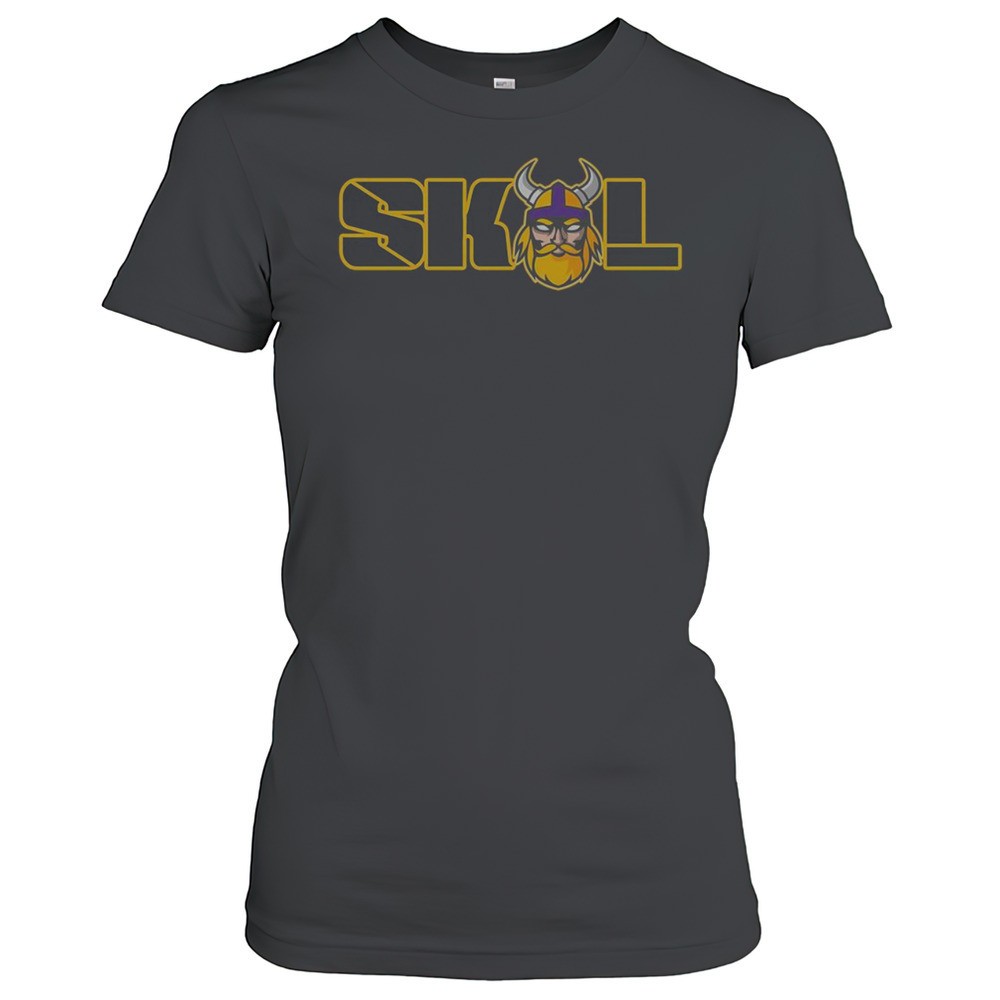 hot-skol-viking-football-fan-t-shirt-sckf9jfi Hot SKOL Viking Football Fan T-Shirt