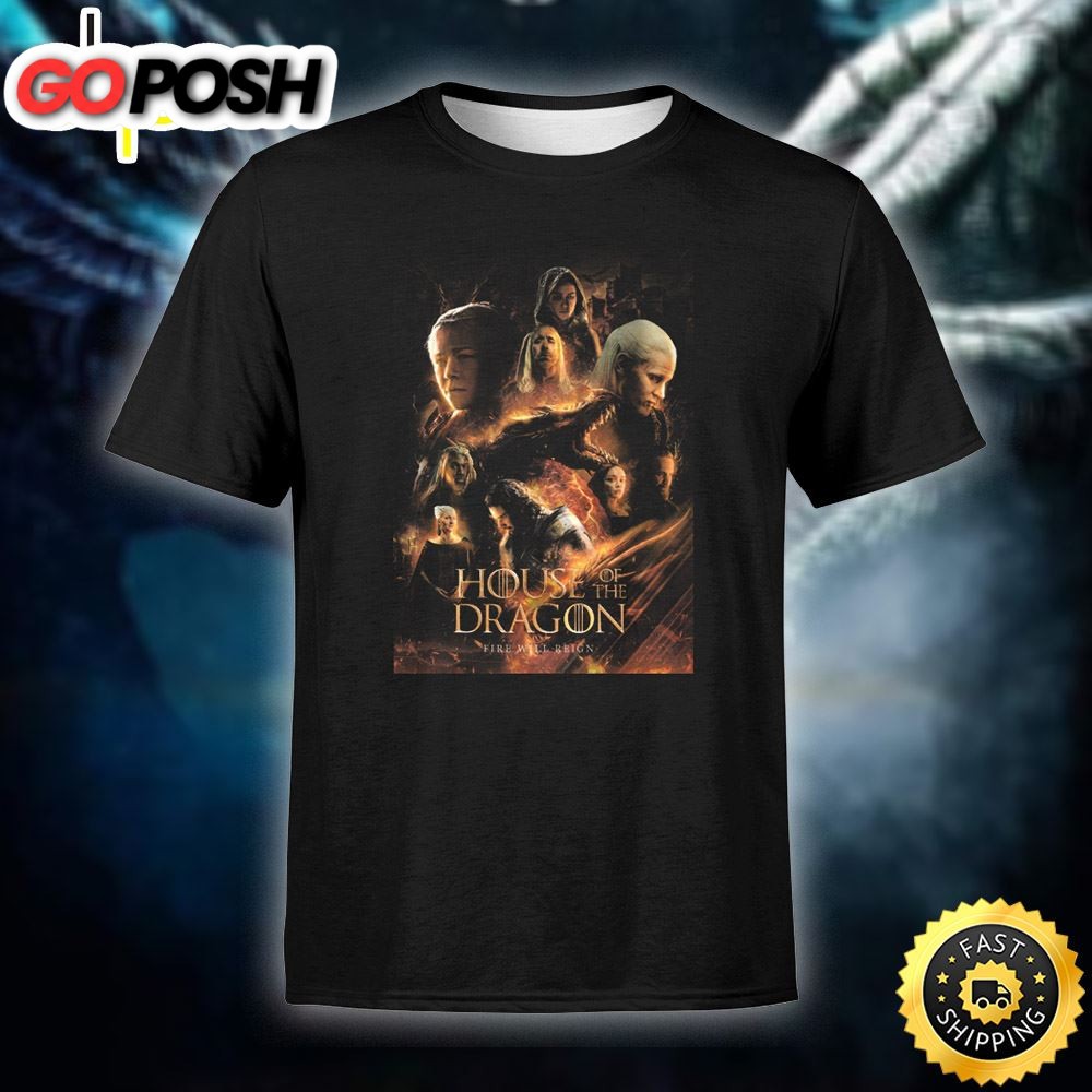 House of the Dragon Game of Thrones Movie 2025 Unisex T-shirt