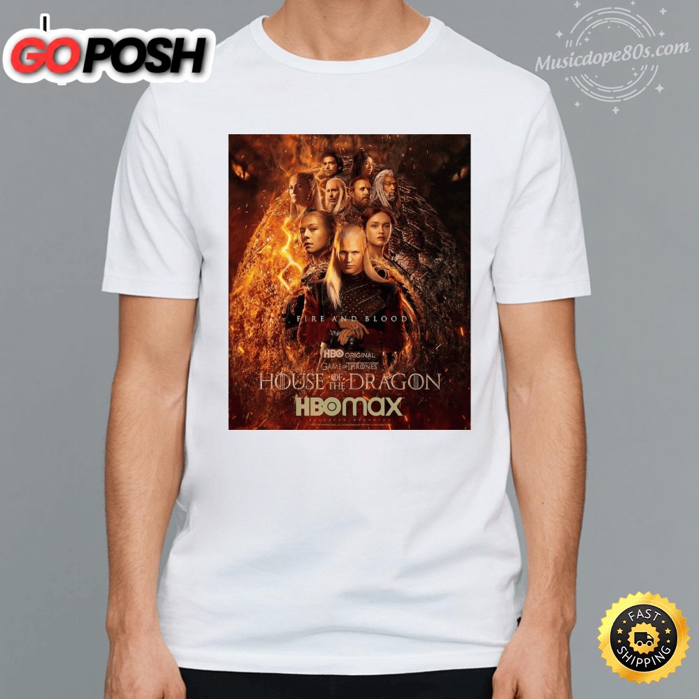 House of the Dragon Poster White T-shirt
