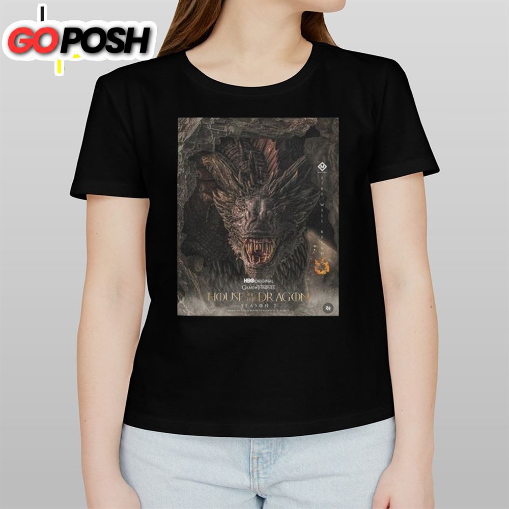 House Of The Dragon Season 2 Game Of Thrones Hbo Original T-Shirt