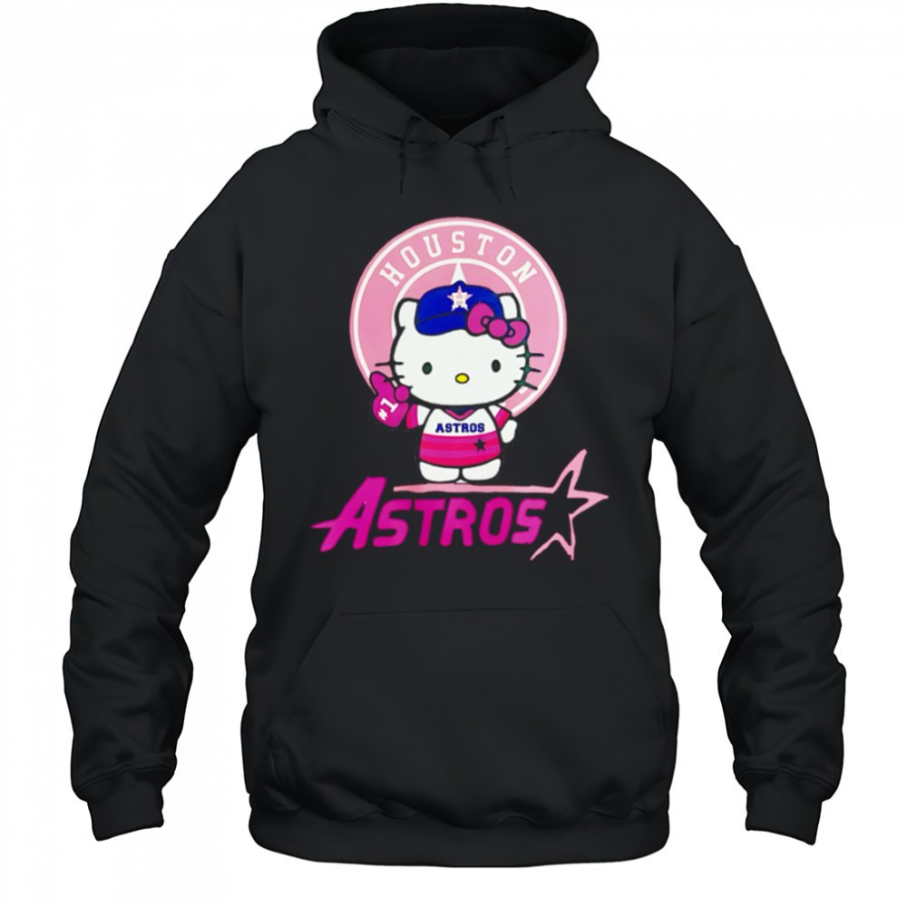 Houston Astros Hello Kitty pink girl shirt
