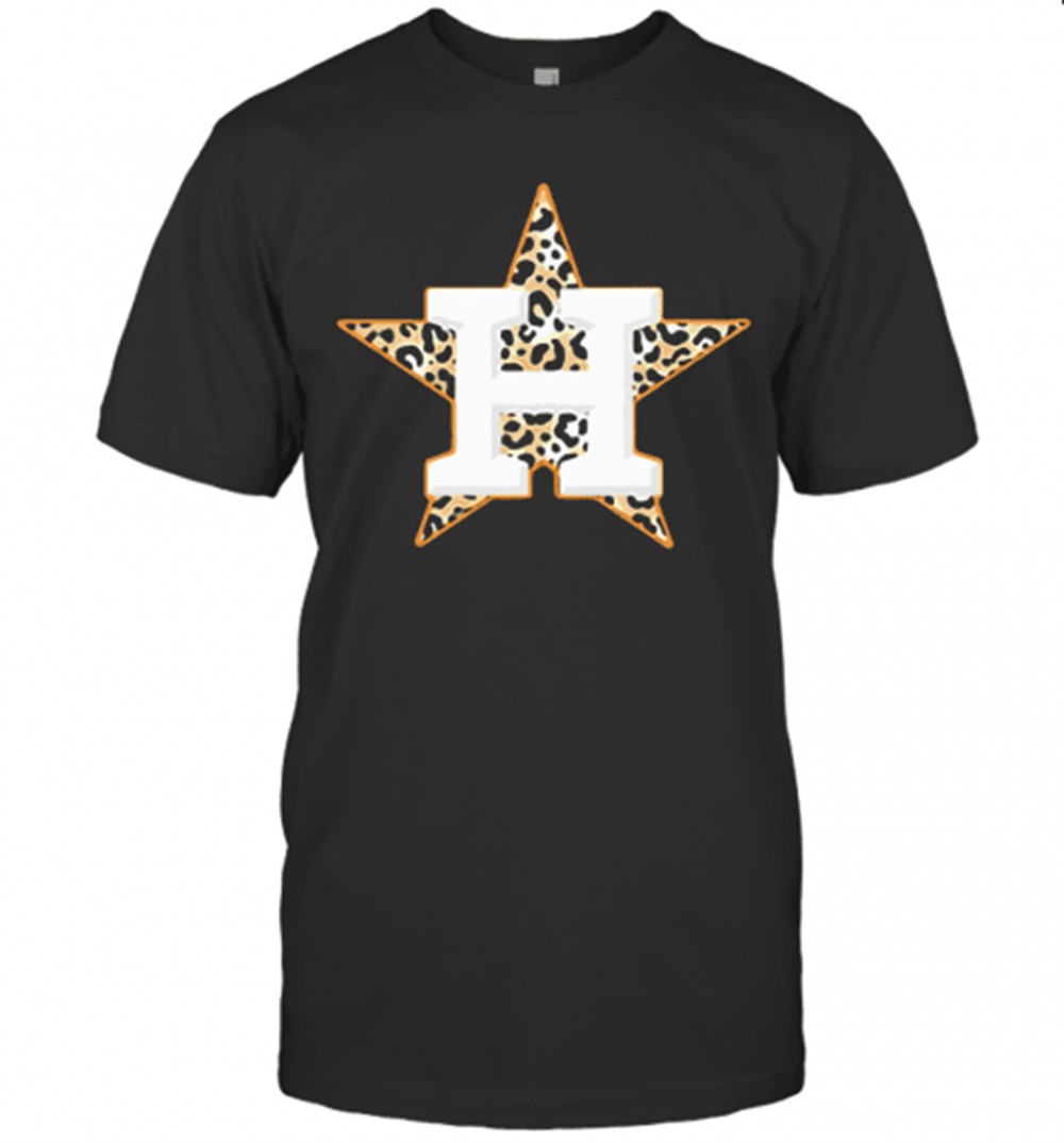 Houston Astros Leopard T-Shirt