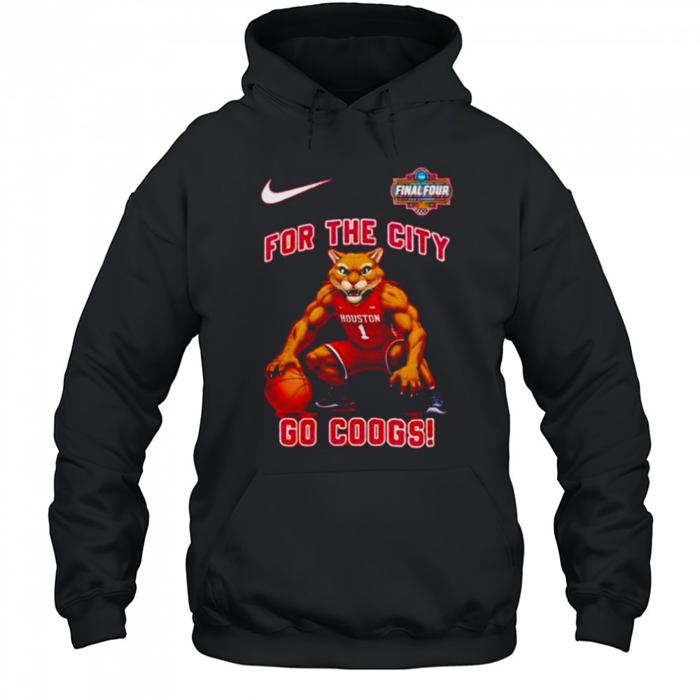 Houston Cougars For The City Go Coogs Mens College Basketball Champions 2025 Shirt