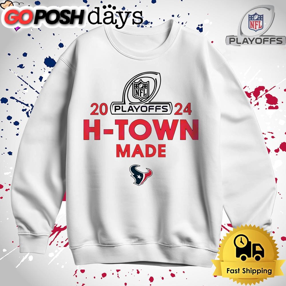houston-texans-h-town-made-playoffs-2024-t-shirt-mohjwklf Houston Texans H Town Made Playoffs 2024 T Shirt