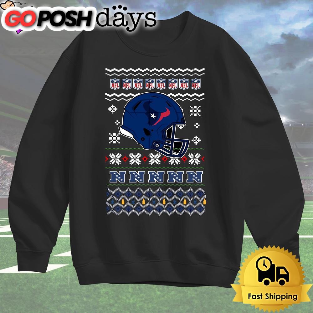 houston-texans-helmet-team-christmas-t-shirt-4493dz6k Houston Texans Helmet Team Christmas T Shirt