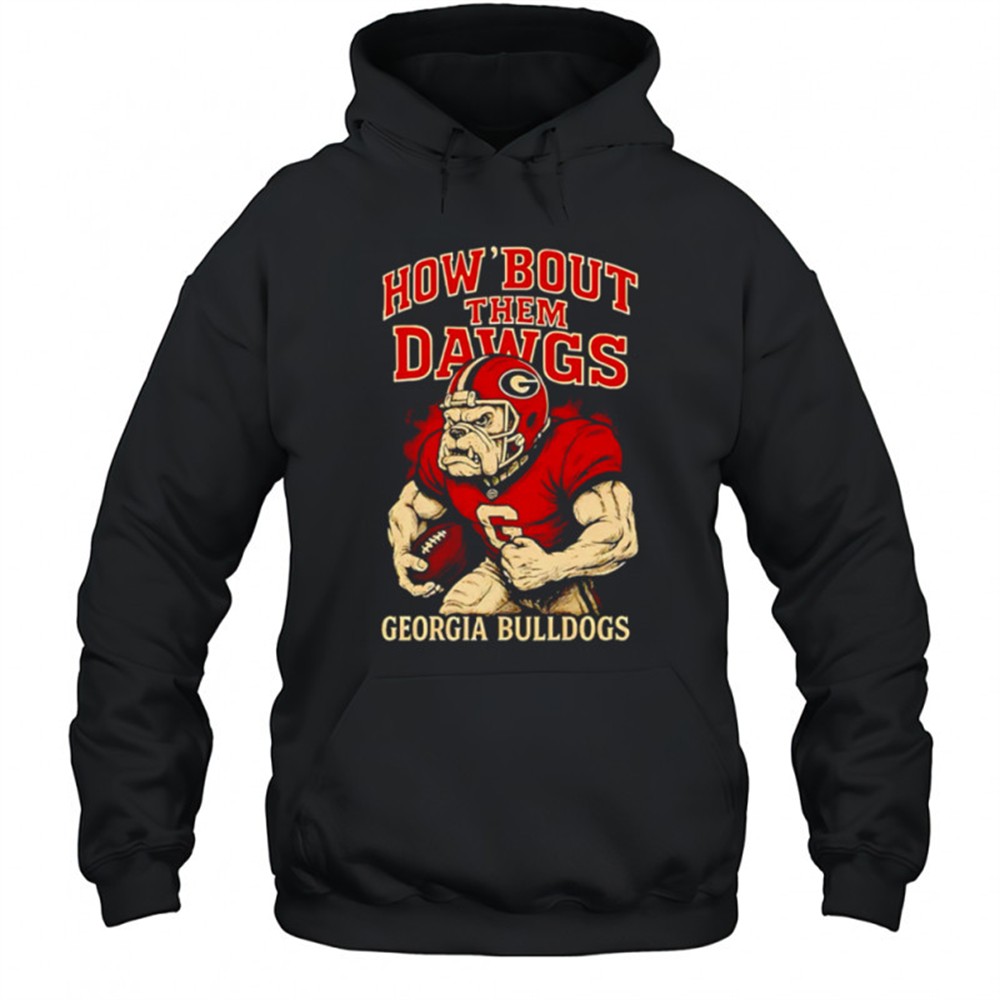 How bout them dawgs Georgia Bulldogs Football mascot shirt