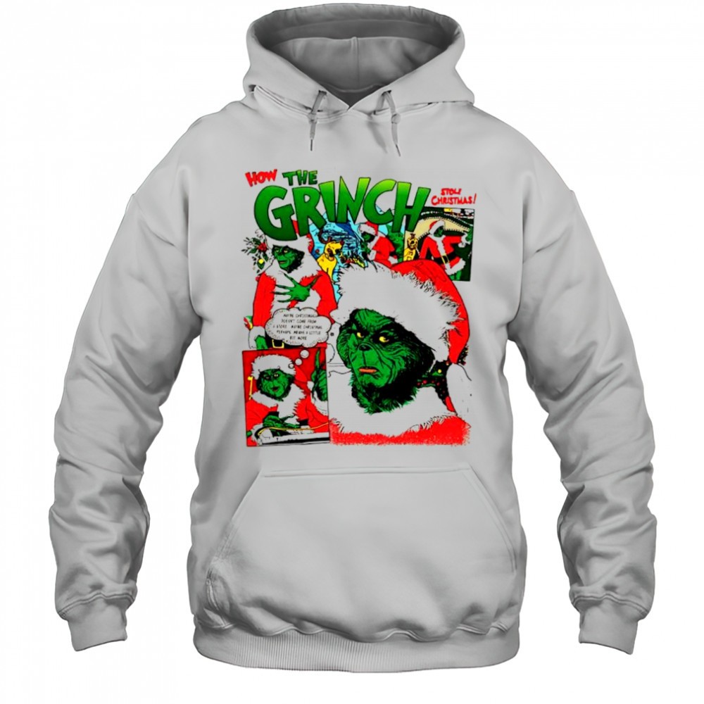 How the Grinch Stole Christmas story shirt