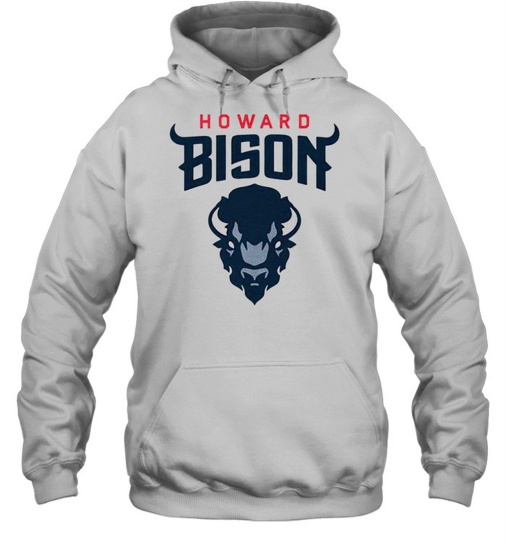 Howard Bison logo shirt