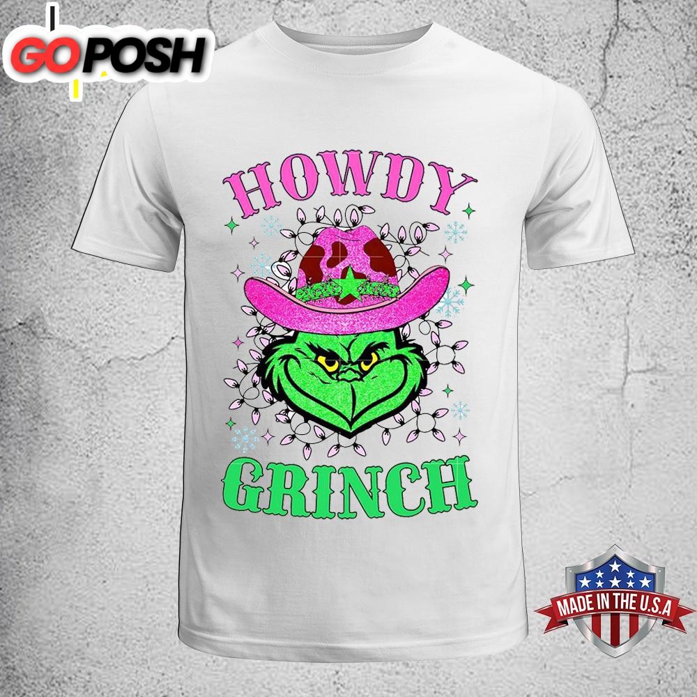 Howdy Grinch Christmas Unisex T-Shirt