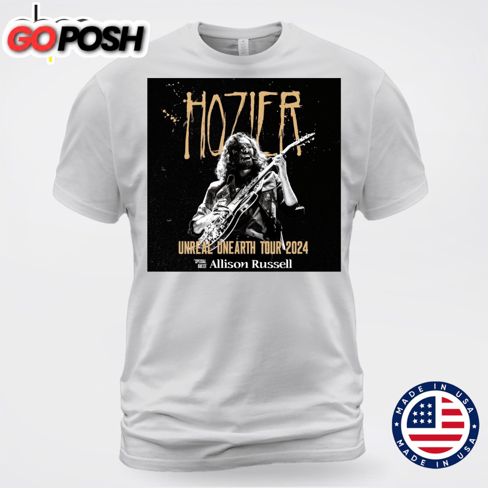 Hozier Expands 2025 Unreal Unearth North American Tour T-shirt