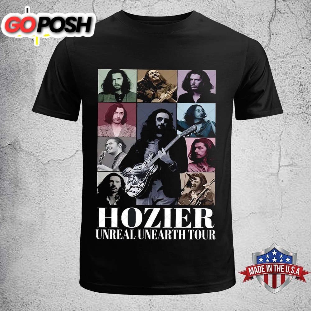 Hozier Unreal Unearth Tour 2025 Music Unisex T-shirts