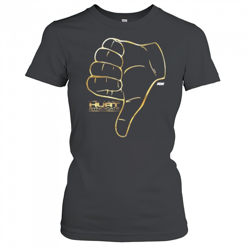 hurt-syndicate-thumbs-down-aew-t-shirt-dx98kobr Hurt Syndicate – Thumbs Down AEW t-shirt
