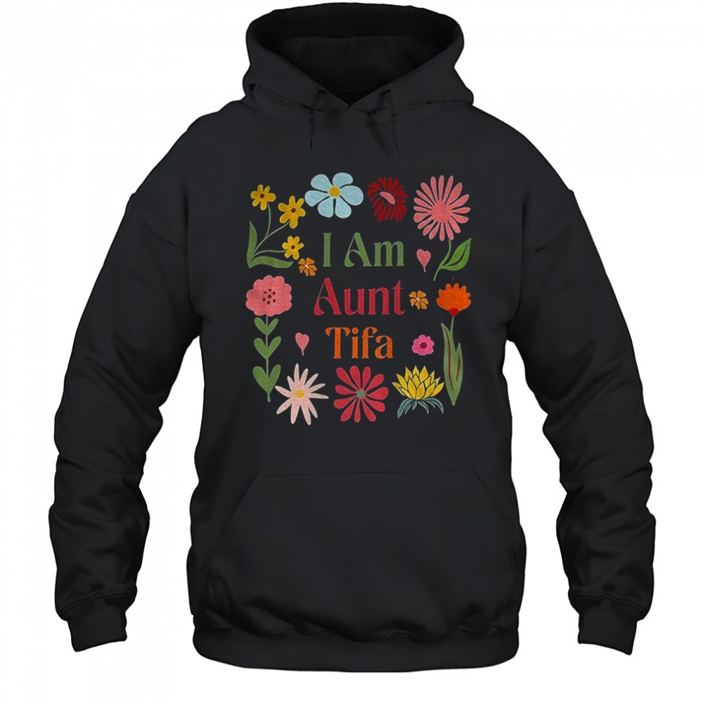 I am aunt tifa anti Trump floral vintage shirt