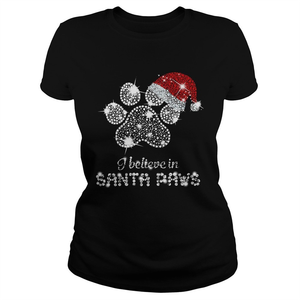 i-believe-in-santa-paws-diamond-christmas-shirt-00wpnixz I Believe In Santa Paws Diamond Christmas shirt