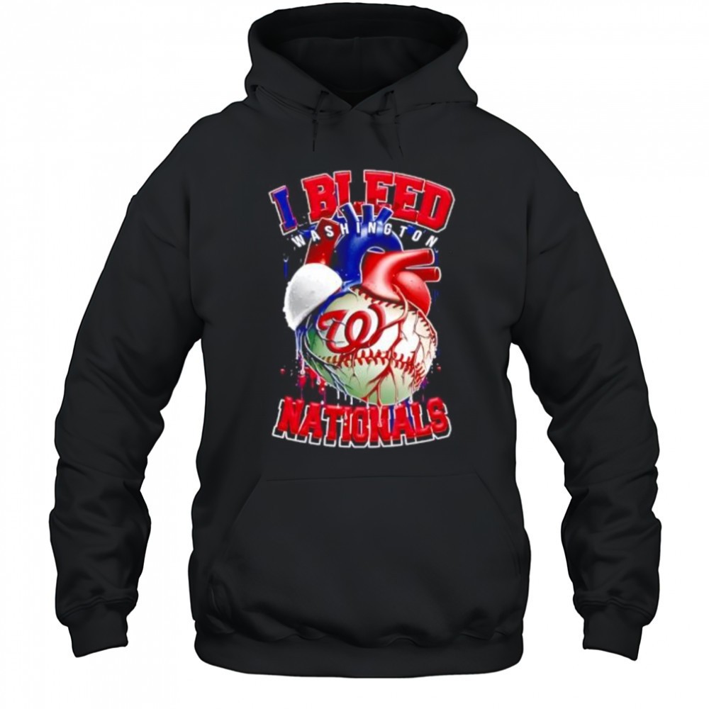 I Bleed Washington Nationals shirt