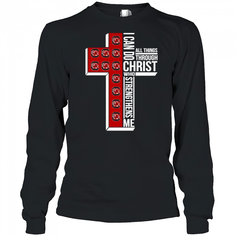 i-can-do-all-things-through-christ-who-strengthens-me-south-carolina-gamecocks-l-l9d11yda I can do all things through Christ who strengthens me South Carolina Gamecocks logo shirt