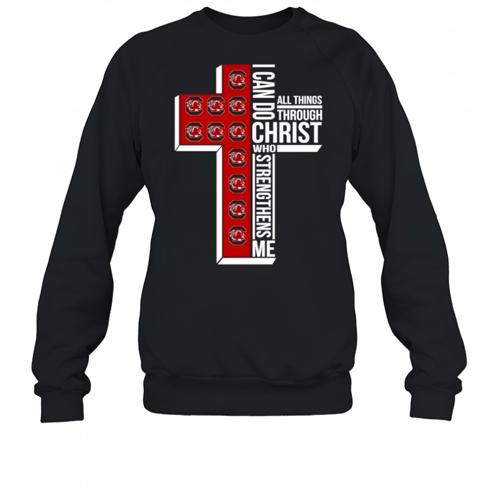 i-can-do-all-things-through-christ-who-strengthens-me-south-carolina-gamecocks-l-l9d11yda I can do all things through Christ who strengthens me South Carolina Gamecocks logo shirt