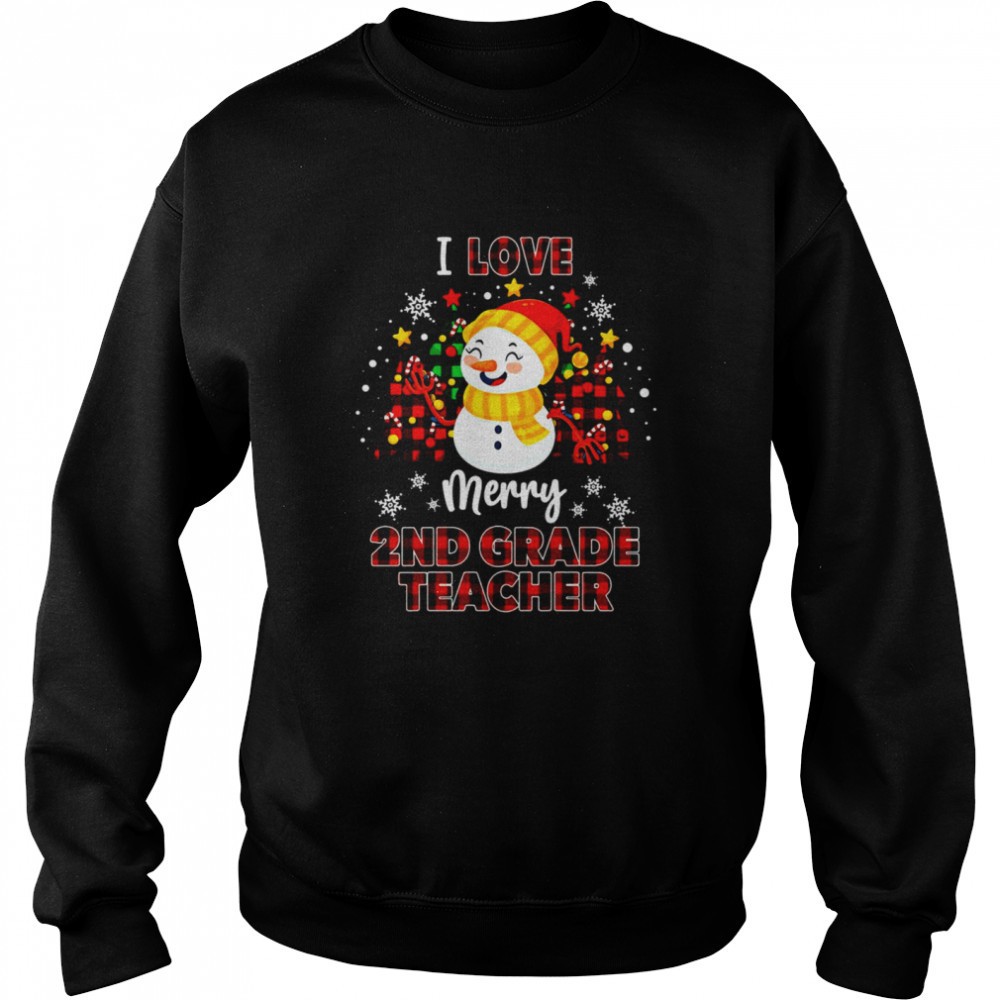 i-love-being-a-2nd-grade-teacher-snowman-christmas-sweater-shirt-up23z9a4 I Love Being A 2nd Grade Teacher Snowman Christmas Sweater Shirt