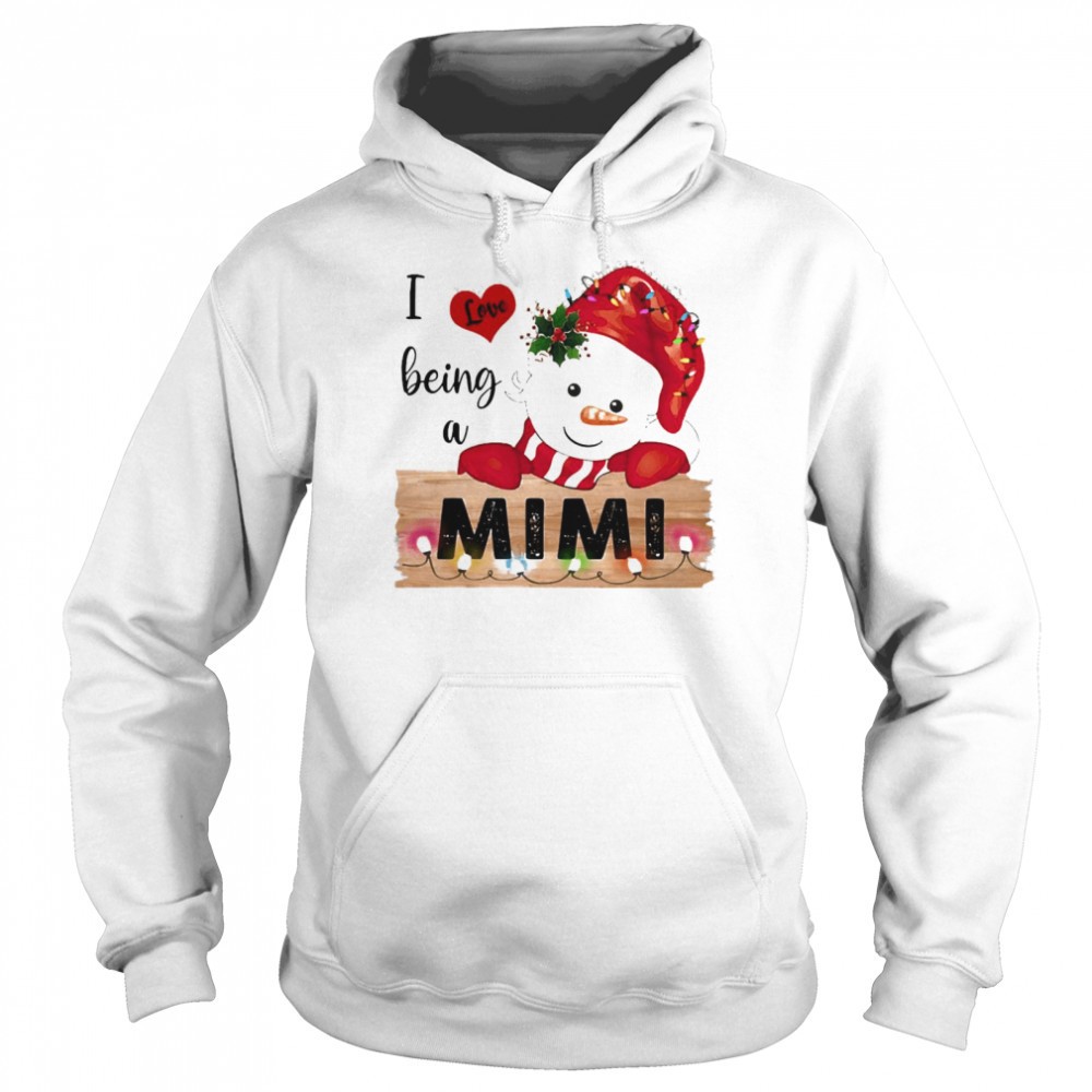 I Love Being A Mimi Christmas Sweater Shirt