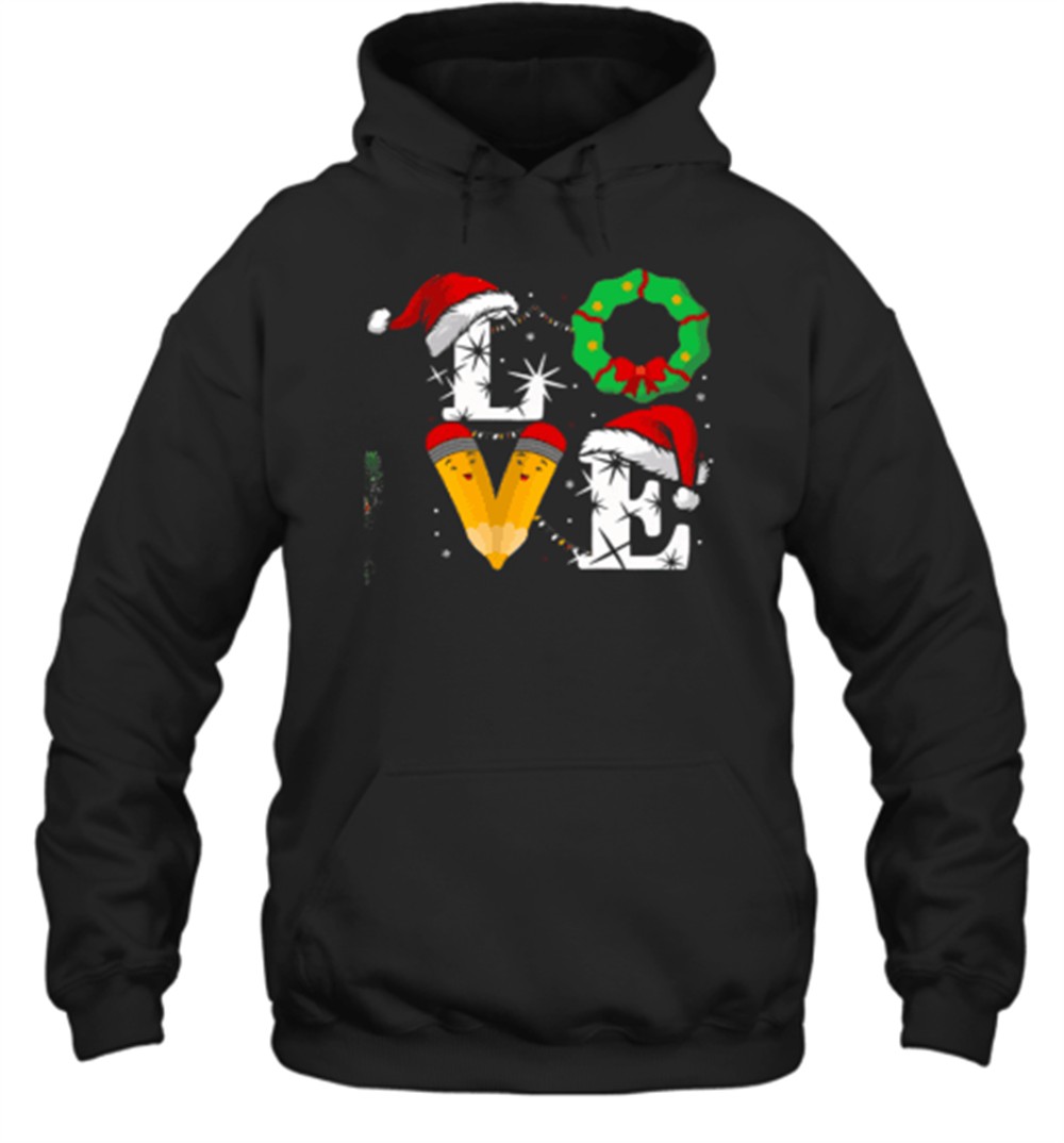 I Love Christmas Teacher T-Shirt