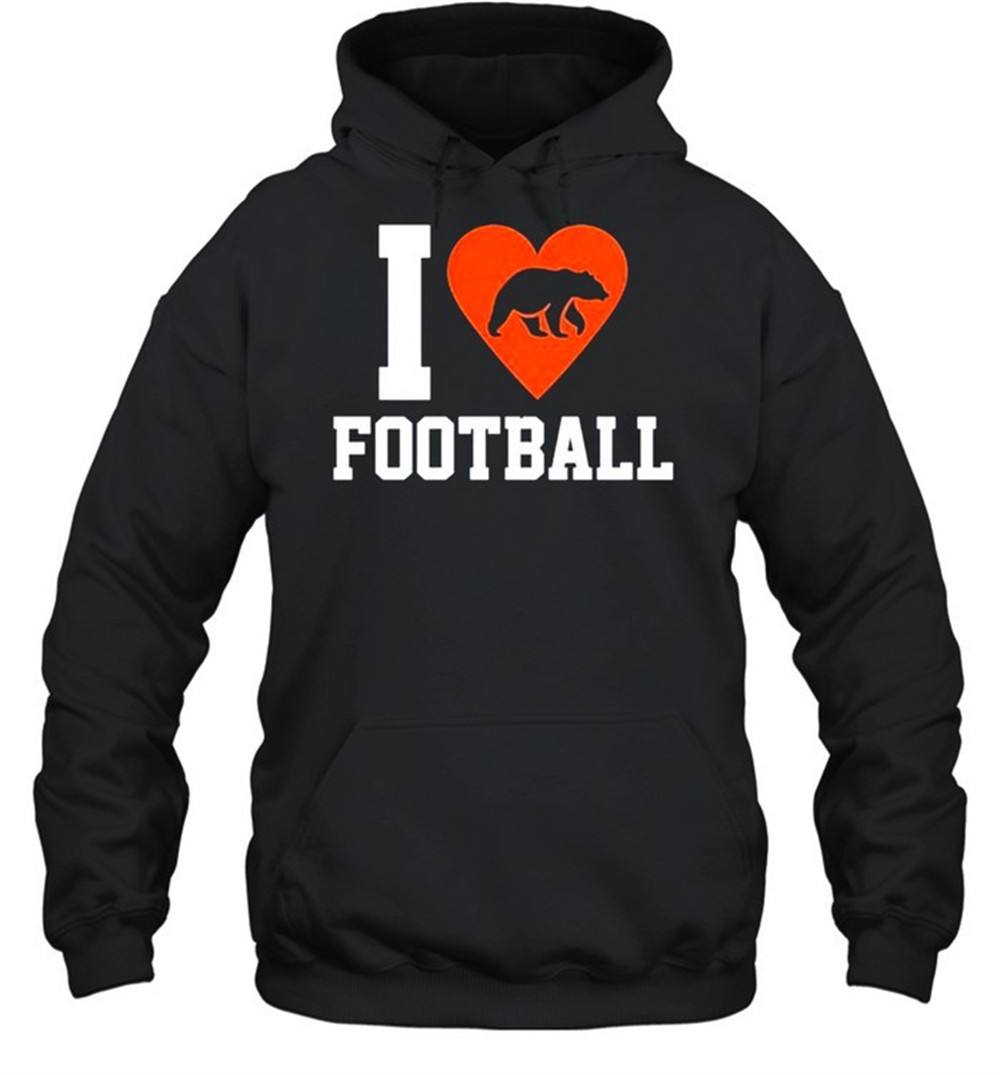 I love football Chicago Bears shirt