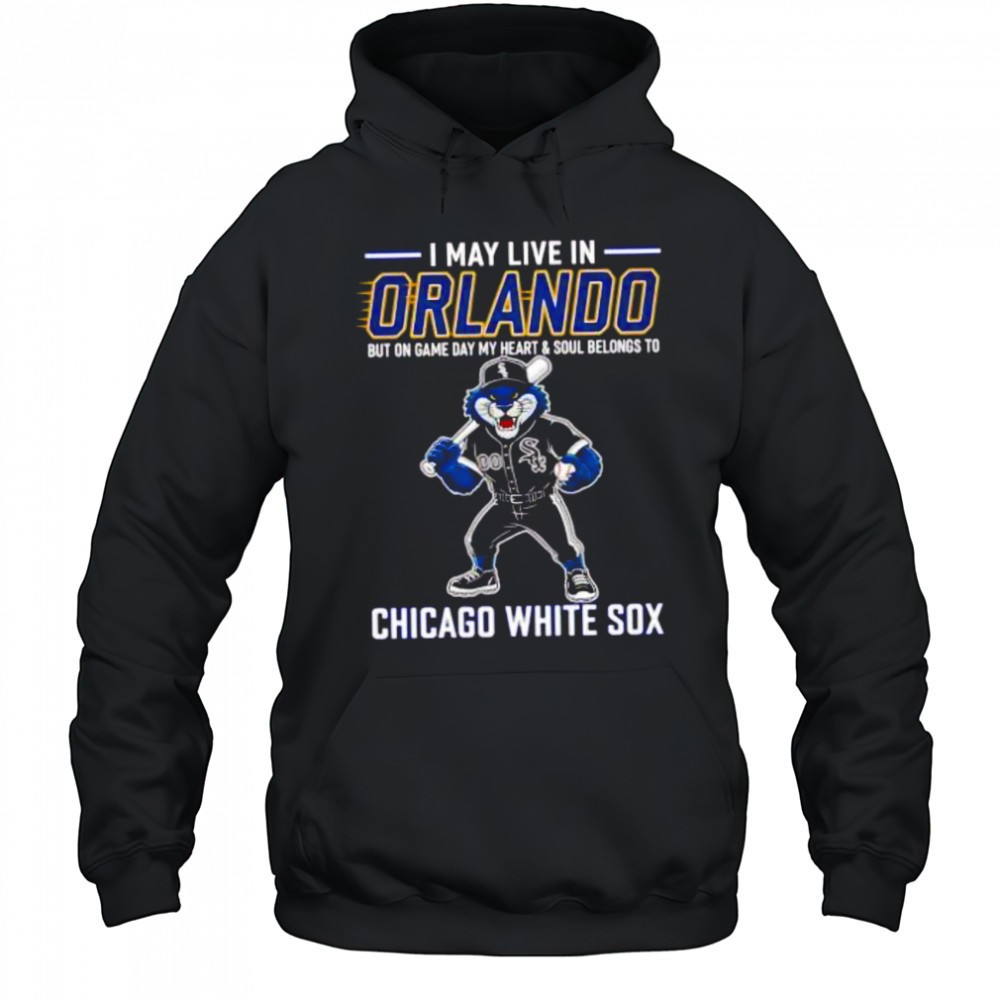 I may live in Orlando but on game day my heart and soul belongs to the Chicago White Sox shirt