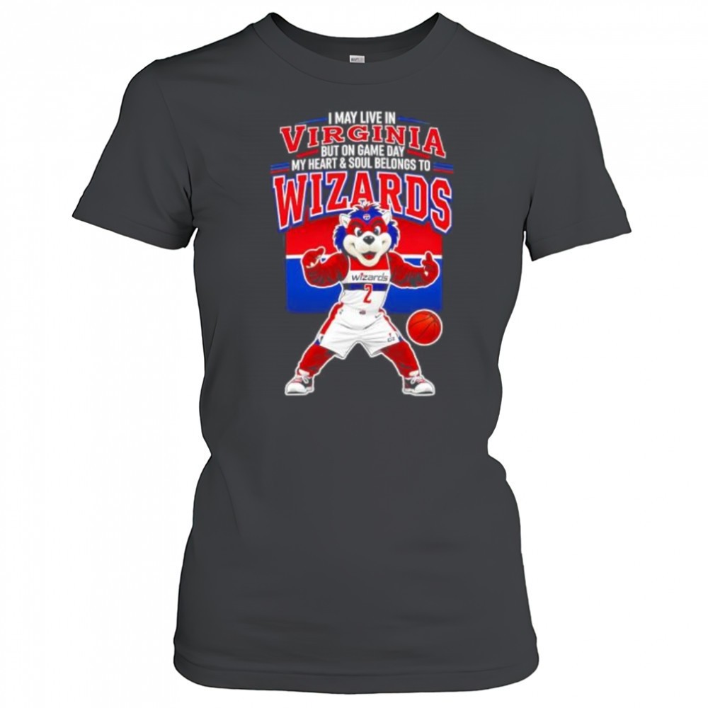 i-may-live-in-virginia-but-on-game-day-my-heart-and-soul-belongs-to-the-washingt-3urzja3j I may live in Virginia but on game day my heart and soul belongs to the Washington Wizards shirt