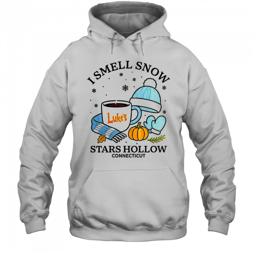 I smell snow stars hollow connecticut Christmas shirt