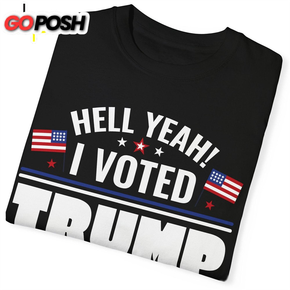 I Voted Trump And I Will Do It Again Shirt Donald Trump Homage Shirt Donald Trump Fan Tees