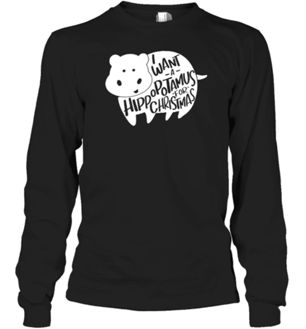 i-want-a-hippopotamus-christmas-teacher-t-shirt-95xh5wji I Want A Hippopotamus Christmas Teacher T-Shirt